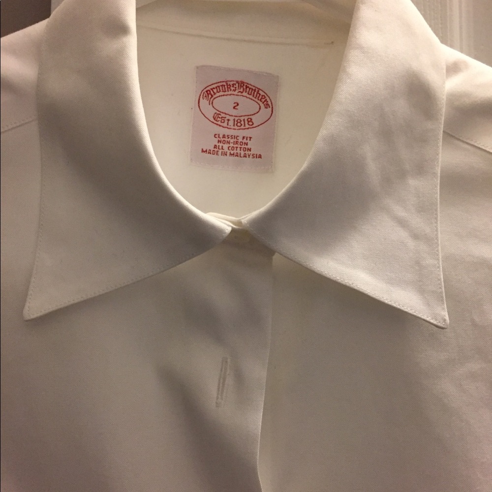 Brooks Brothers White Blouse